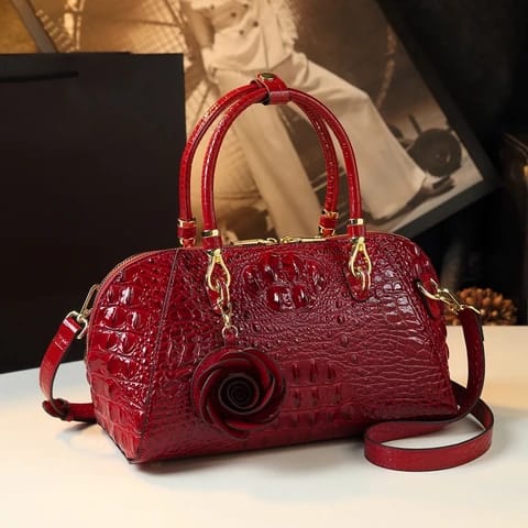 leopard-print handbag for women shoulder